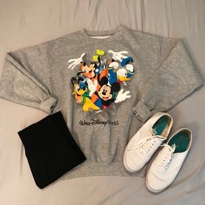 Authentic Disney Character Crew Neck